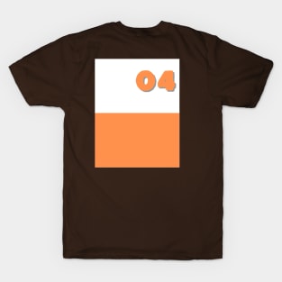 4 number T-Shirt